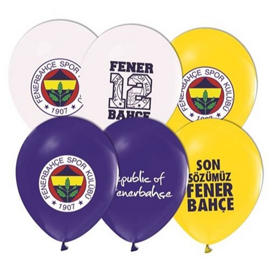 Fenerbahçe Temalı Lisanslı Balon 100 Adet