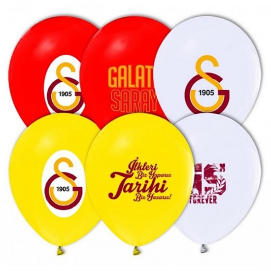 Galatasaray Temalı Lisanslı Balon 100 Adet