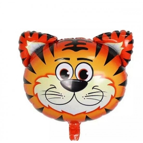 Safari Temalı Kaplan Folyo Balon 45 Cm