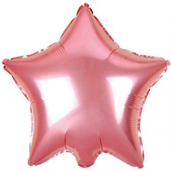 Yıldız Folyo Balon Pembe 45 Cm