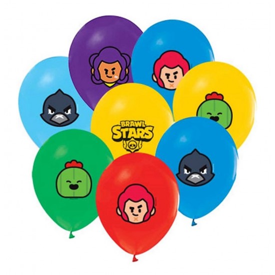 Brawls Stars Temalı Lisanslı Balon 100 Adet