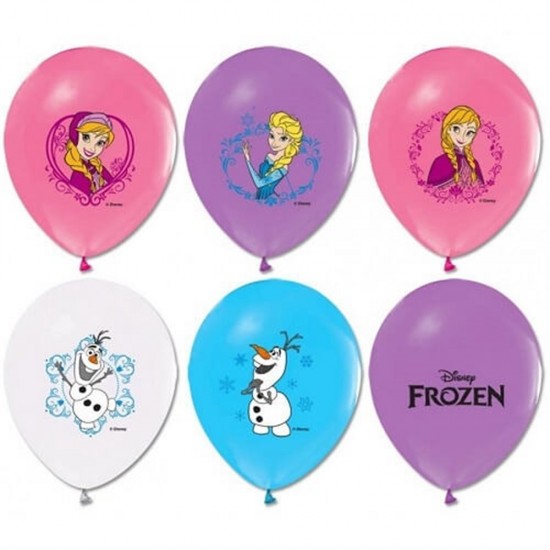 Elsa Frozen II Temalı Lisanslı Balon 10 Adet