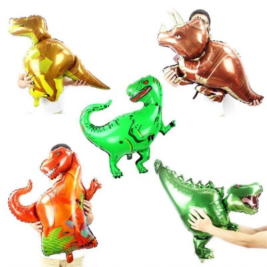 Dinazorlar Jurassic Folyo Balon Set 6Lı 35Cm