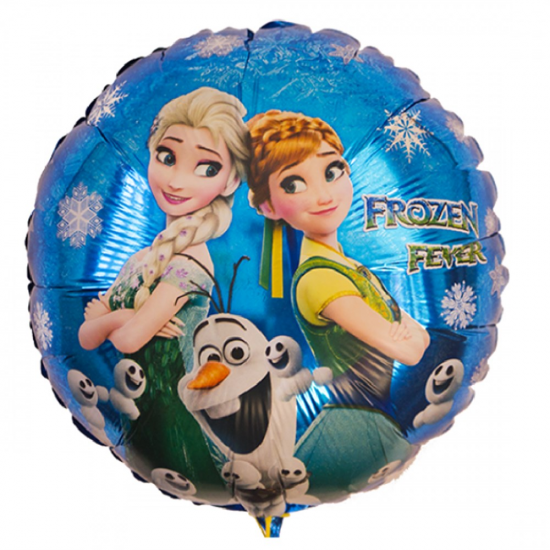 Frozen Elsa Olaf Temalı Folyo Balon 45 Cm