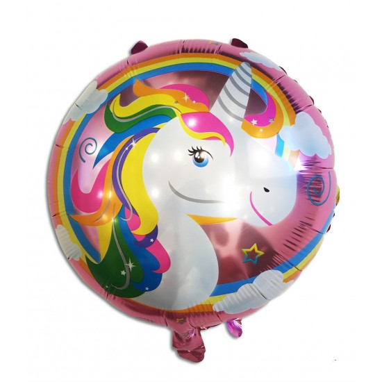 Unicorn Temalı Folyo Balon 45 Cm