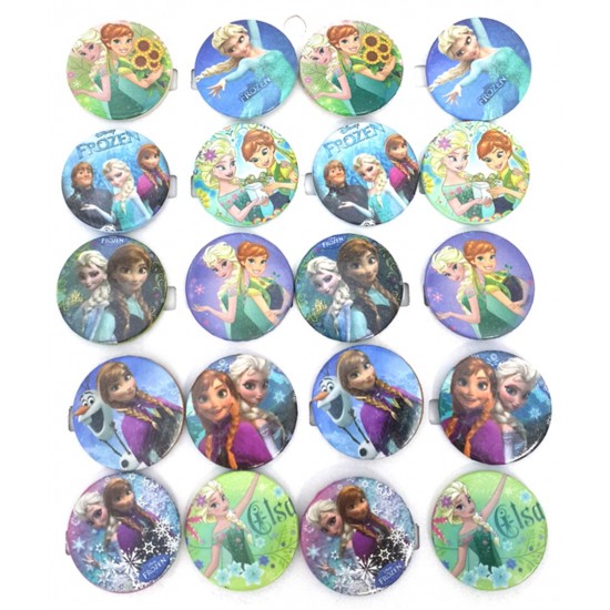 Frozen Elsa Metal Rozet 20 Adet