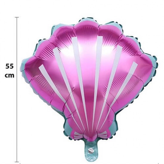 Deniz Kabuğu Folyo Balon 50 Cm