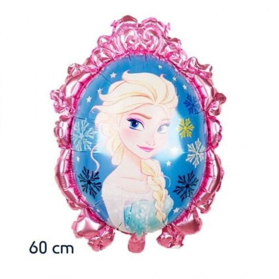 Frozen Elsa Fırfırlı Folyo Balon 60 Cm