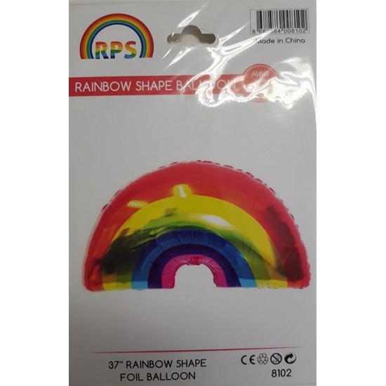 Gökkuşağı Raınbow Folyo Balon 90 Cm