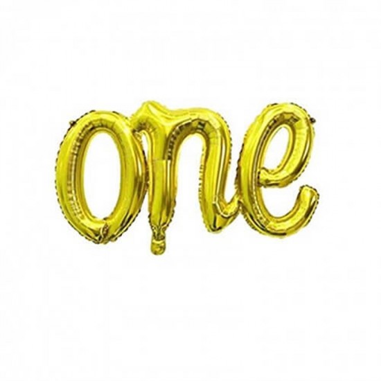 One İmza Folyo Balon Gold 100 Cm