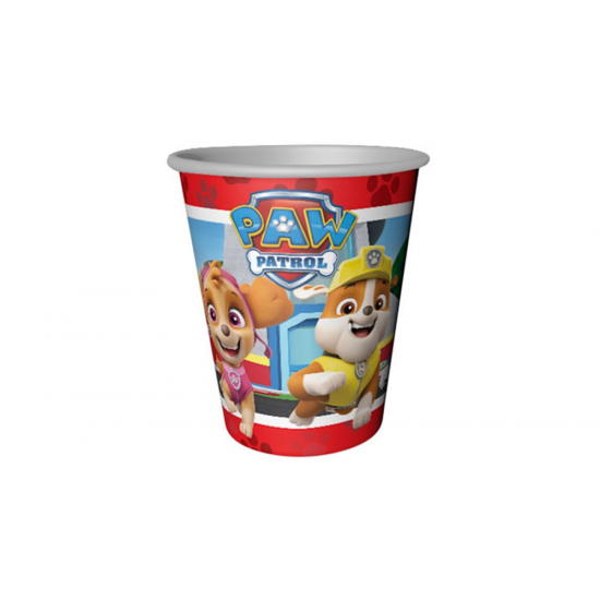 Paw Patrol Lisanslı Karton Bardak 240 Cc 8 Adet