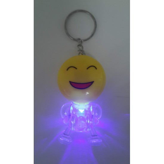 Smile Gülen Yüz Işıklı Emoji Anahtarlık