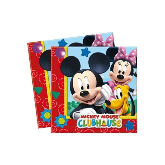 Mickey Mouse Lisanslı Kağıt Peçete 33X33 Cm Çift Kat