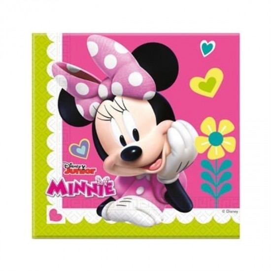 Minnie Mouse Lisanslı Kağıt Peçete 33X33 Cm Çift Kat