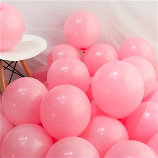 Makaron Balon Pembe 10 Lu Paket