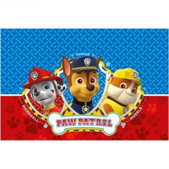 Paw Patrol Lisanslı Plastik Masa Örtüsü 120X180cm