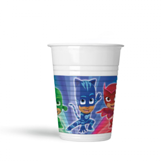 Pj Masks Lisanslı Plastik Bardak 200 Cc 8 Adet