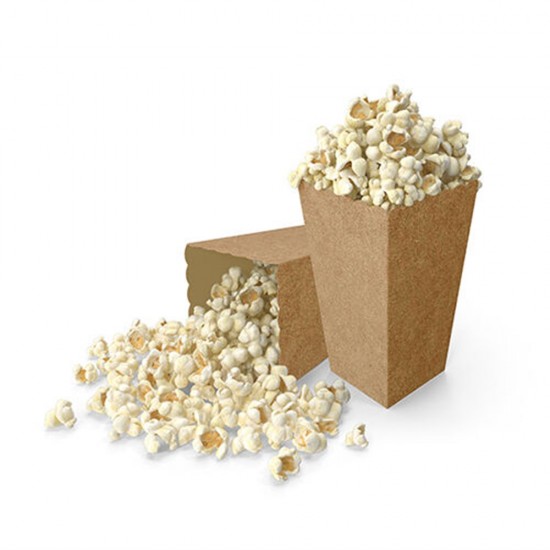 Mısır Kutusu Popcorn Kraft 8Li