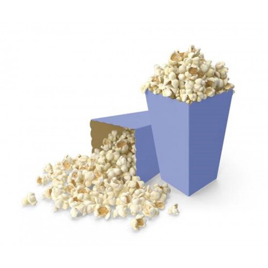 Mısır Kutusu Popcorn Makaron Mor Lila 8Li