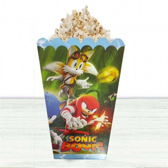 Mısır Kutusu Popcorn Sonic Boom Temalı 8Li