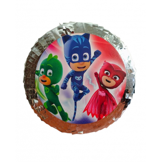 PJ Masks PJ Maskeliler Temalı Pinyata - Pinyata Sopası İle Birlikte