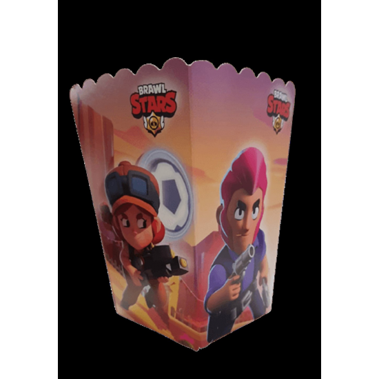 Mısır Kutusu Pop Corn Brawl Stars Temalı 8Li