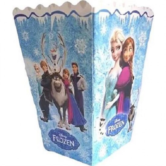 Mısır Kutusu Pop Corn Frozen Elsa Temalı 8Li