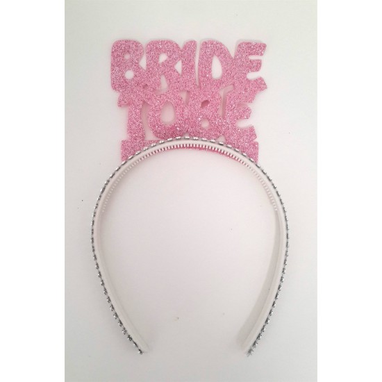 Bride To Be Simli Eva Taç Pembe